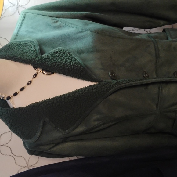 NWOT Denim & Co Fleece Coats - Picture 4 of 9